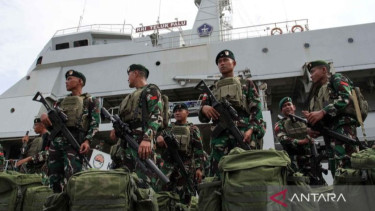 Prajurit TNI Yonif Raider 112 Dharma Jaya