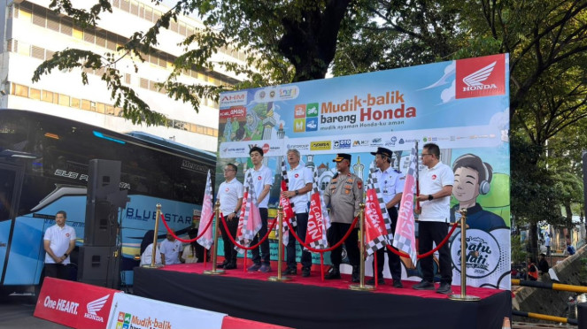 Honda Resmi Kirim Ribuan Pemudik ke Kampung Halaman