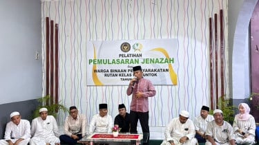 Pelatihan pemulasaran jenazah