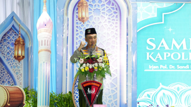 Kapolda Sumatera Selatan Irjen Sandi Nugroho