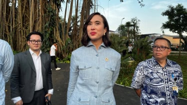 Menteri Pariwisata, Widiyanti Putri Tinjau Taman Bendera Blok M