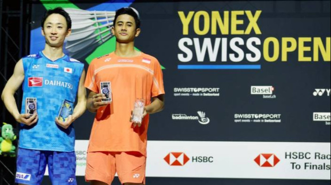 Yushi Tanaka dan Alwi Farhan di Swiss Open 2026
