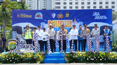 Pelepasan mudik gratis Polri presisi 2026