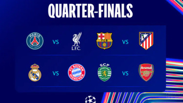 Perempat Final Liga Champions 2025/26