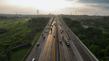 Kendaraan Pemudik yang Meninggalkan Jabodetabek