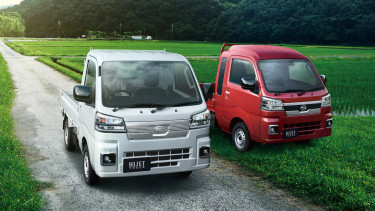 Daihatsu Hijet pick-up baru.