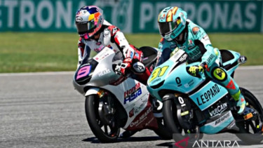 Pembalap Honda Team Asia dari Indonesia Veda Ega Pratama (9)