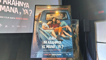Poster Film Keluarga Ayah, Ini Arahnya Ke Mana, Ya?