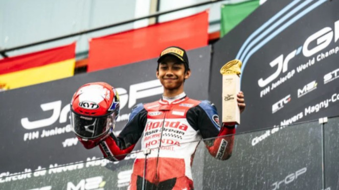 Pembalap Indonesia Kiandra Ramadhipa