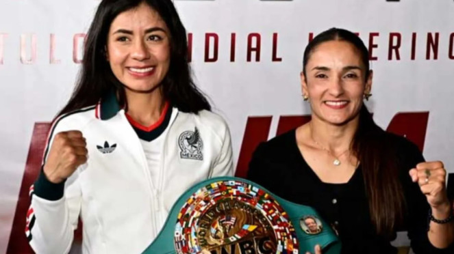 Silver Gabriela Sanchez (kiri) bersama Tamara DeMarco (kanan)