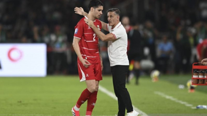 Pemain Timnas Indonesia, Kevin Diks dan pelatih John Herdman