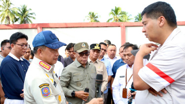 Dorong Penyaluran Bantuan di Tapteng, Kasatgas Tito Tekankan Percepatan Pendataan