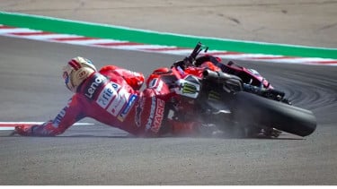 Marc Marquez Crash