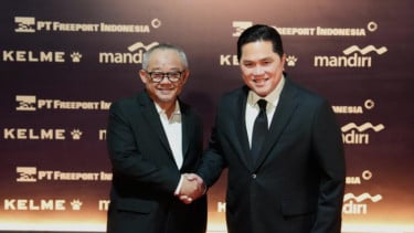 Erick Thohir di PSSI Awards 2026