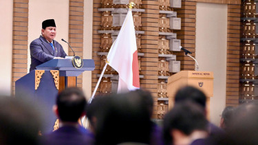 Presiden RI Prabowo Subianto menghadiri forum bisnis Indonesia-Jepang