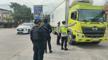 Polda Sumsel melaksanakan Kegiatan Rutin Yang Ditingkatkan (KRYD) pasca Operasi Ketupat