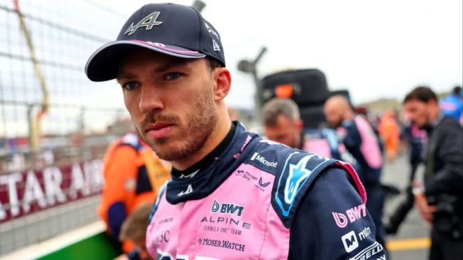 Pierre Gasly membela Alpine F1 Team