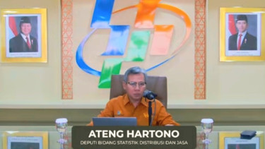 Deputi Bidang Statistik Distribusi dan Jasa BPS, Ateng Hartono