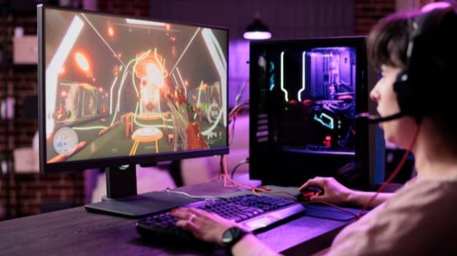Ilustrasi main game pc