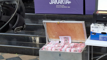 Ilustrasi uang palsu