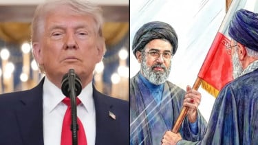Donald Trump dan Mojtaba Khamenei