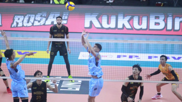 Surabaya Samator vs Jakarta Bhayangkara