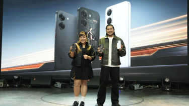 Peluncuran Poco X8 Pro Max di Jakarta.