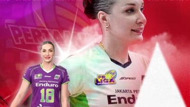 Jakarta Pertamina Enduro Rekrut Timnas Rusia, Irina Voronkova