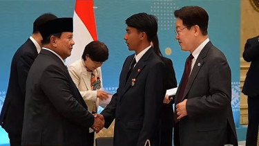 Presiden Prabowo bertemu PMI Sugianto di Blue House