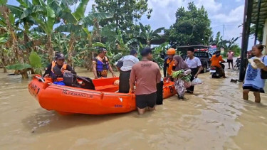 Banjir merendam sejumlah rumah di Demak