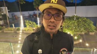 Pelatih panjat tebing disiplin speed Indonesia Galar Pandu Asmoro
