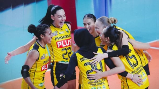 Gresik Phonska Sikat Jakarta Electric PLN dan Kuasai Klasemen Final Four Proliga 2026, 1. Susul Megawati Hangestri, 4 Pemain Red Sparks Terancam Cabut Musim Depan, 2. Dikunjungi Sahabat Lama, Megawati Hangestri Luluh? Sinyal Comeback ke Liga Voli Korea Kian Kuat, 3. Klasemen Final Four Proliga 2026 Usai Seri Surabaya: LavAni Tempel Bhayangkara, Gresik Phonska On Fire, 4. Jadwal Final Four Proliga 2026 Seri Solo: Megawati Cs Langsung Hadapi Sang Puncak Klasemen, 5. Badai Mundur Hantam BAC 2026, Juara Bertahan hingga Andalan China Tiba-tiba Hilang