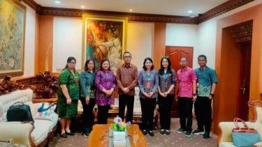 Pertemuan Pemko Denpasar dan BPJS Kesehatan.