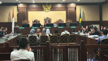 Sidang pemeriksaan saksi kasus dugaan pemerasan sertifikat K3 Kemenaker di Pengadilan Tipikor, Jakarta, Senin