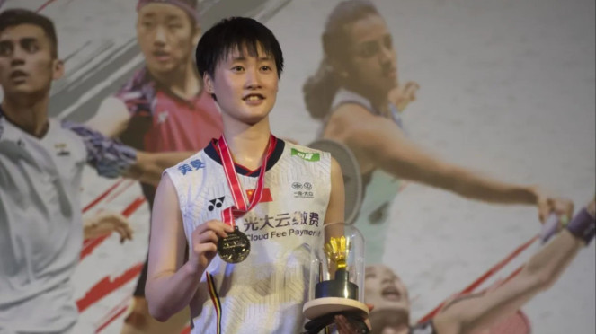 Pebulu tangkis tunggal putri Cina Chen Yu Fei, 1. Susul Megawati Hangestri, 4 Pemain Red Sparks Terancam Cabut Musim Depan, 2. Dikunjungi Sahabat Lama, Megawati Hangestri Luluh? Sinyal Comeback ke Liga Voli Korea Kian Kuat, 3. Klasemen Final Four Proliga 2026 Usai Seri Surabaya: LavAni Tempel Bhayangkara, Gresik Phonska On Fire, 4. Jadwal Final Four Proliga 2026 Seri Solo: Megawati Cs Langsung Hadapi Sang Puncak Klasemen, 5. Badai Mundur Hantam BAC 2026, Juara Bertahan hingga Andalan China Tiba-tiba Hilang
