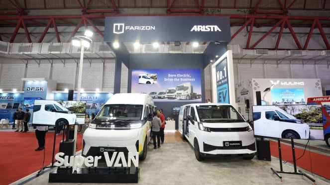 Booth Arista Farizon di GIICOMVEC