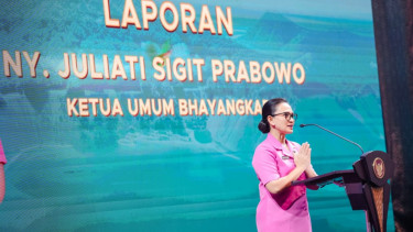 Ketua Umum Bhayangkari, Ny. Juliati Listyo Sigit Prabowo