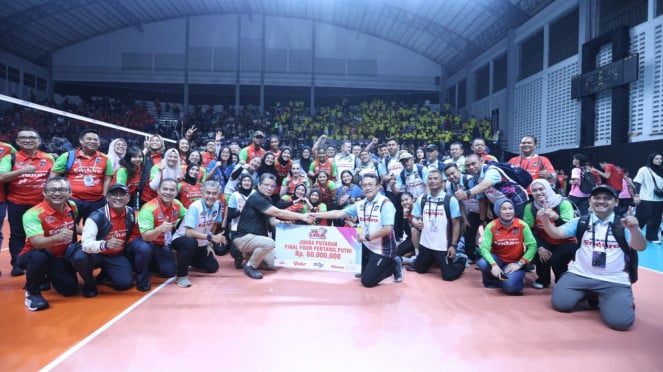 Megawati Cs Antar Pertamina Enduro Jadi Juara Usai Tumbangkan Gresik Phonska
