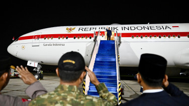 Presiden RI Prabowo Subianto bertolak ke Rusia menemui Presiden Vladimir Putin