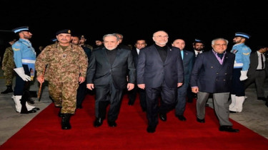 Delegasi Iran yang hadir dalam perundingan damai dengan AS di Pakistan