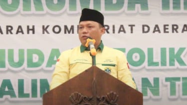 Ketua Umum Pengurus Pusat Pemuda Katolik, Stefanus Asat Gusma