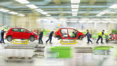 Ilustrasi Pabrik Toyota