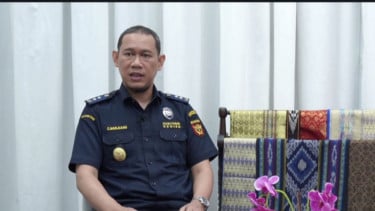 Kepala Seksi Impor III DJBC Kemenkeu Chinde Marjuang Praja