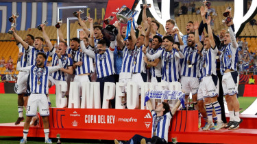 Real Sociedad juara Copa del Rey