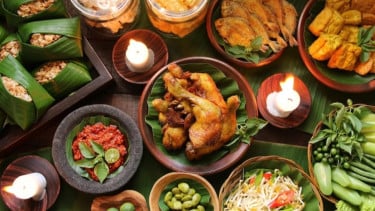 Ilustrasi kuliner Indonesia