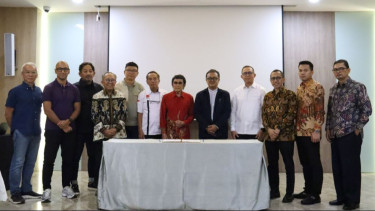 LMKN saat mendistrubusi royalti kepada RAI