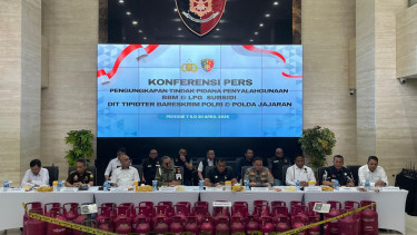 Konferensi pers Bareskrim