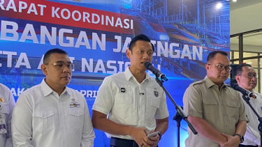 Menteri Koordinator Bidang Infrastruktur dan Pembangunan Kewilayahan, Agus Harimurti Yudhoyono (AHY)
