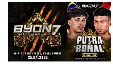 Byon Combat Showbiz 7 di Kuala Lumpur