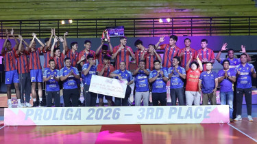 Surabaya Samator Raih Juara 3 Proliga 2026